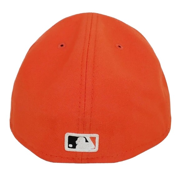 Florida Miami Marlins Hat 7 3/8 Orange New Era Fitted MLB Cap 59 Fifty USA Made - Picture 4 of 8